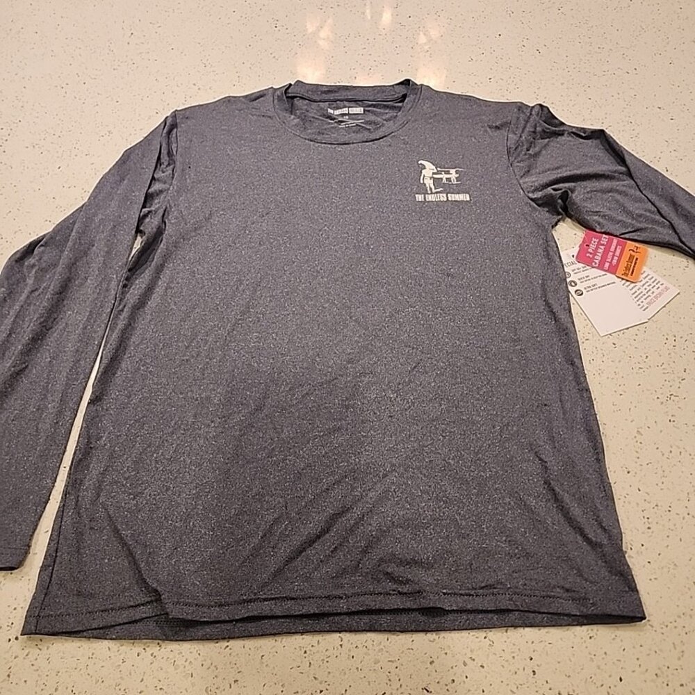 NWT Endless Summer Long Sleeve Sun Swim shirt Boys 12 Gray